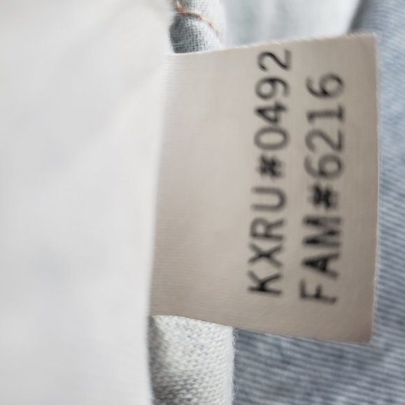 Y2K DKNY JEANS Sz 13 Short Court Dark Cotton Dark Wash 34x29 Denim Boot Cut Jean - Picture 12 of 14